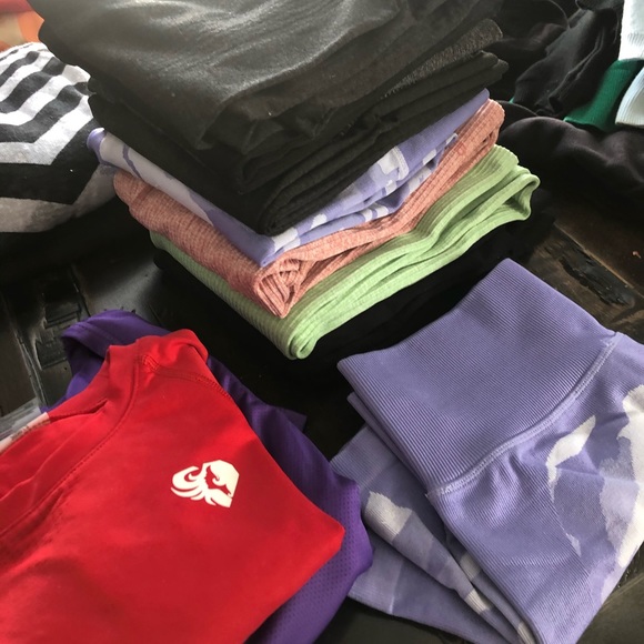 Exercise New/hardly worn workout clothes from ryderwear and women’s best large - Picture 2 of 15